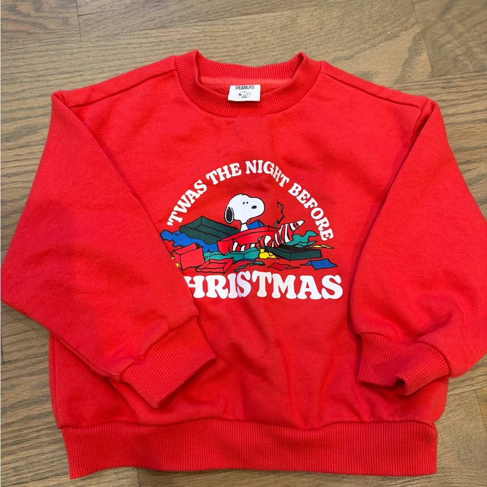 Hanes Red Christmas Kids Sweatshirt